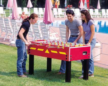 Garlando Fussballtisch f�r den Gebrauch im Freien !