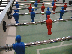 Sandgestrahlte Spielfeld G500