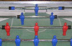 Spielfeld Toransicht Garlando Worldcup